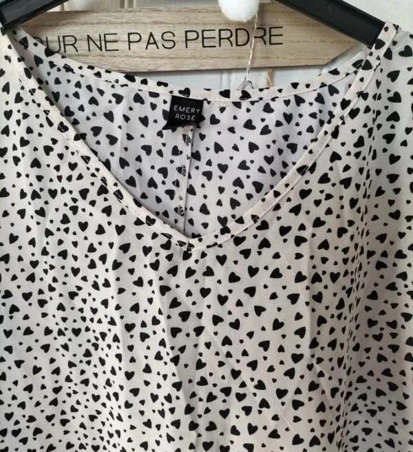 Crèmekleurige T-shirt maat L emery rose nieuw – photo 4